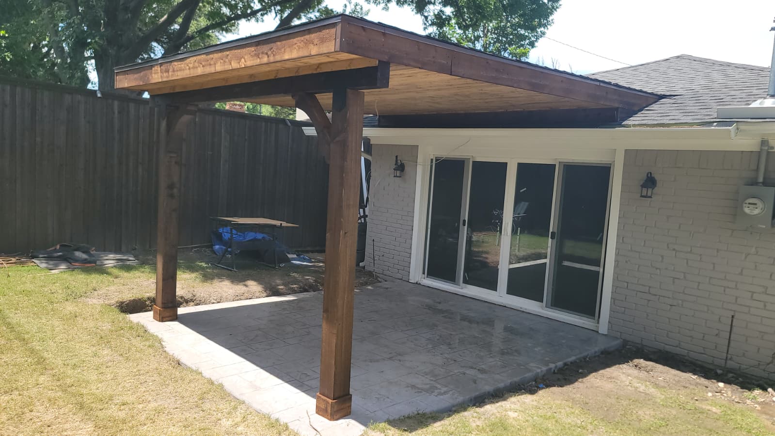 Custom Pergola and Patio