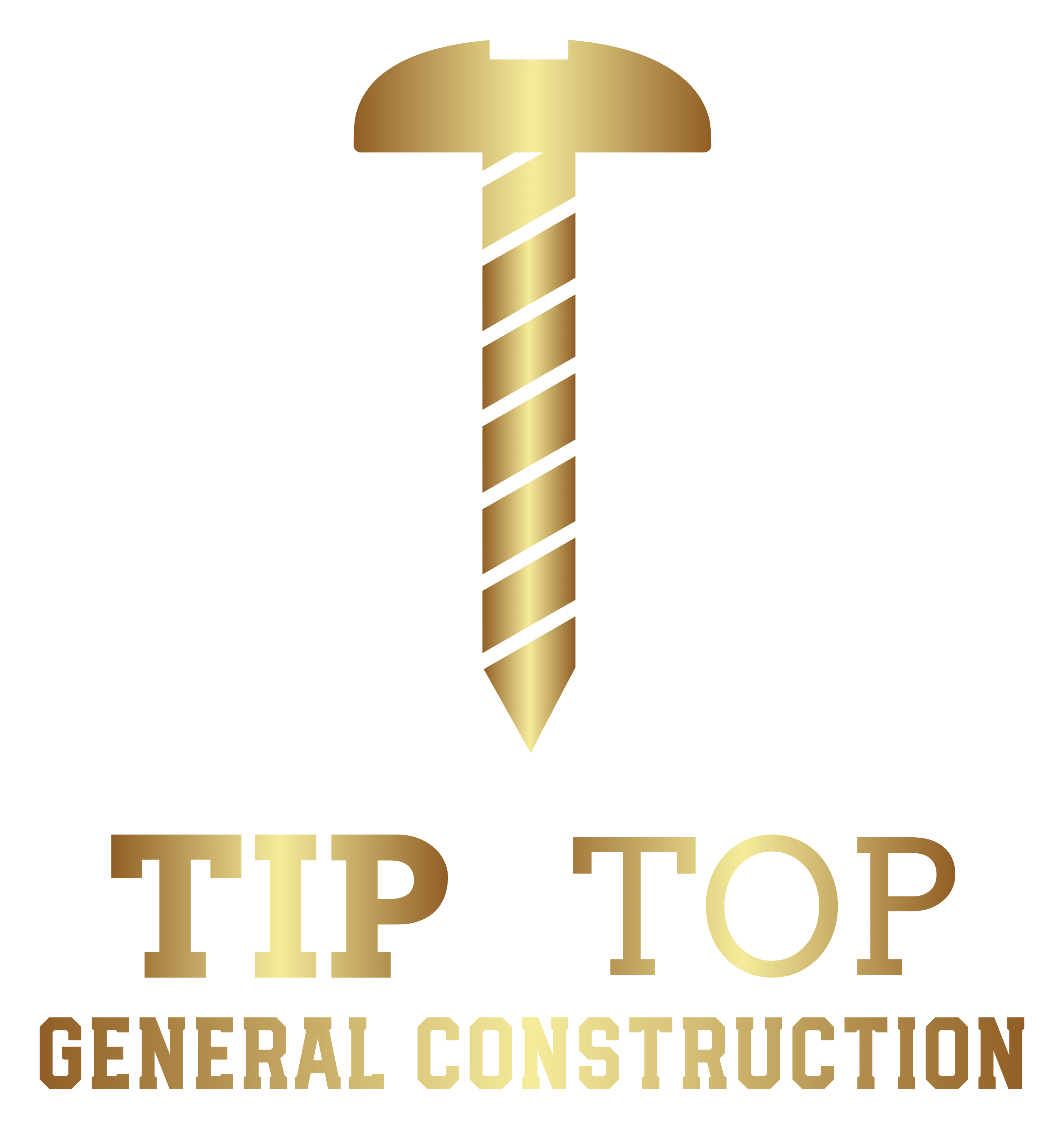 Tip Top General Construction Hero Logo